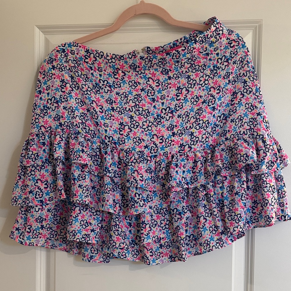 Lilly Pulitzer Pink and Blue Floral Dress